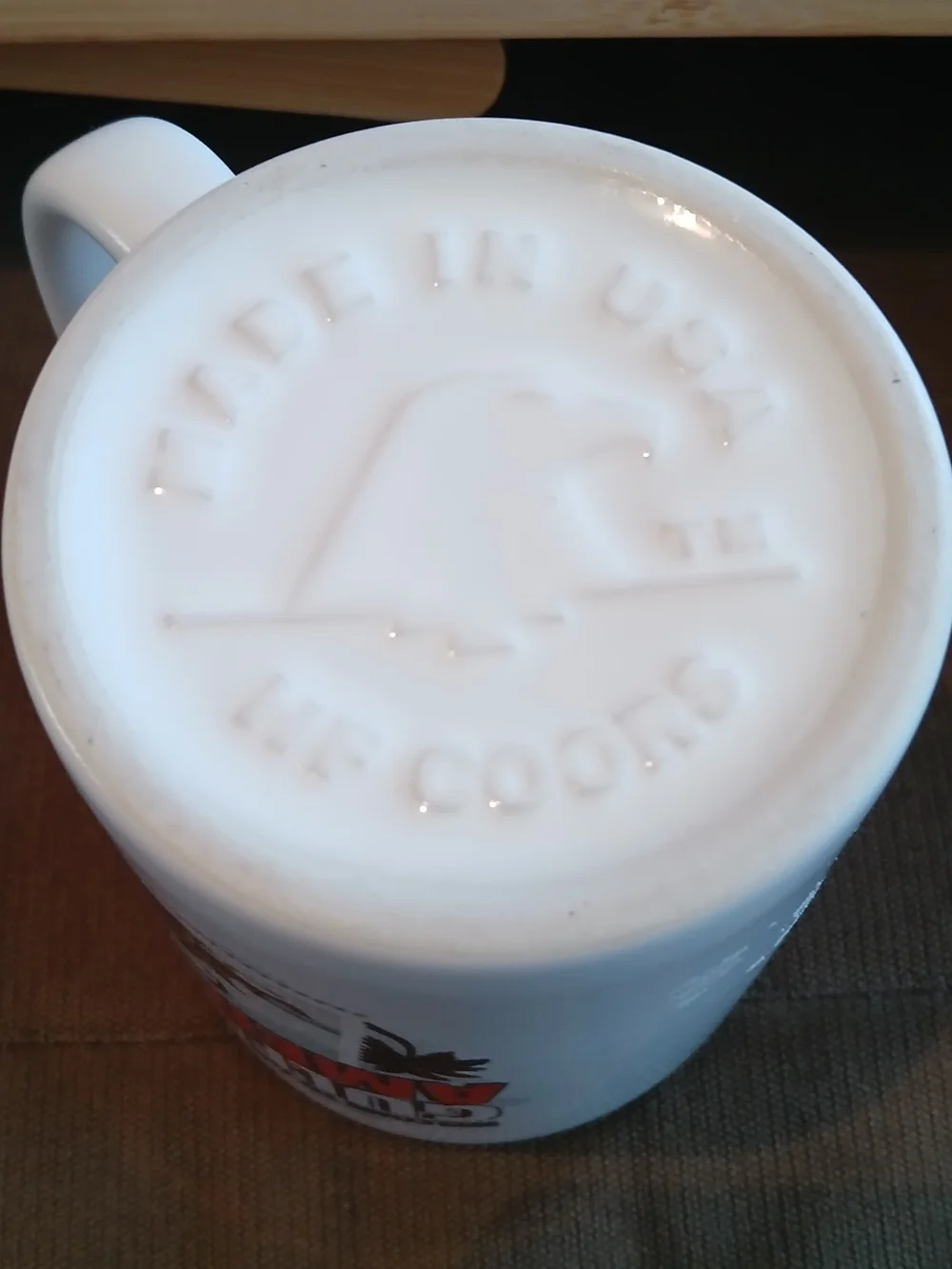 Welcome To The Gulf of America White Ceramic Coffee Mug Cup USA HF COORS